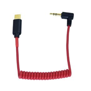 Microphones mic Male 3.5 USB c Connector Dongle Adapter with boya rode sc3 sc4 sc7 Wireless go for Phone mac ipad pro xiaomi Samsung air4 3.5mm (TRS to Type-c)