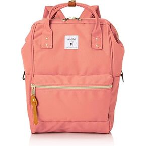 anello(アネロ) Anero ATB0197Z Backpack with Clasp, S, A4 Base, Water Repellent, Multiple Storage, PC Storage, Black