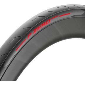 Pirelli P Zero Race Performance Bike Tire – Color Edition, Road/Race Tube-Type Clincher, Lightweight All-Rounder, Superior Puncture Protect, (1) Tire, Red Label, 700 x 26