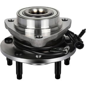 ECCPP Front Wheel Hub Bearing Assembly 5-Lugs W/ABS 97-05 for Chevy Blazer 97-04 S10 97-05 for GMC Jimmy 97-04 for Sonoma 4WD 513124 2pcs