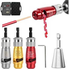 أداة تجريد الأسلاك ولفها، أداة تعرية الأسلاك الكهربائية، مجموعة أدوات كهربائية احترافية، أداة ربط صواميل الأسلاك المحمولة لمثقاب الطاقة، وتجريد الكابل السريع والموصل in Kuwait