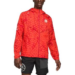 Nike Wild Run Windrunner Men's Running Jacket, Habanero Red