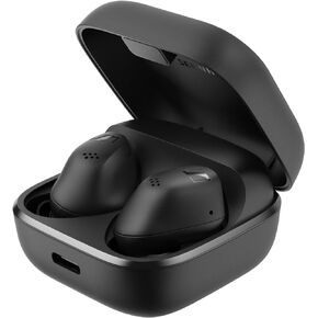 Sennheiser ACCENTUM True Wireless Earbuds - Crystal-Clear Sound with Hybrid ANC, Ergonomic Design, 28-Hour Battery Life, Touch Interface and Dual Mic Call Quality - Black