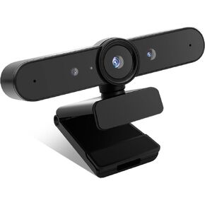 Windows Hello Camera for Instant Login, FHD 1080P 30FPS Plug & Play USB Computer Webcam for Windows 10/11