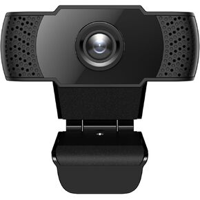 wansview Webcam with Microphone, 1080P HD Webcam for PC with 30 FPS, USB Web Camera for Computer Desktop, Plug and Play, Works with Live Streaming/Zoom/Skype/YouTube/Video Call/Online Meeting/Gaming