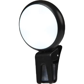 Jensen Video Conference Light; Clips to Your Phone or Tablet; 9 Light Modes; Rechargeable; Great for Work-from-Home