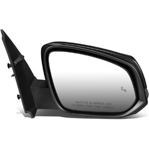 DNA Motoring OEM-MR-TO1321282 Factory Style Powered Passenger/Right Side View Door Mirror Compatible with 12-15 Toyota Tacoma