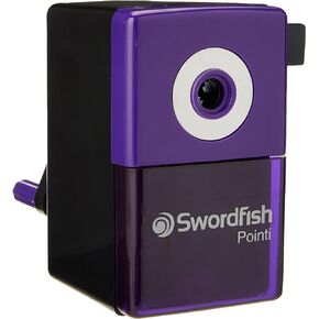 Swordfish 'Pointi' 8mm Desktop Manual Pencil Sharpener Ref: 40235