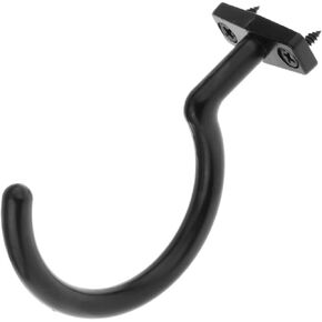 Snooker Billiard Cue Hooks, Bridge Rod and Ball Rack Hooks, Durable Tripod Hook Rack Holder with 2 Screws, Hanging Pool Table Rack for Pool Table