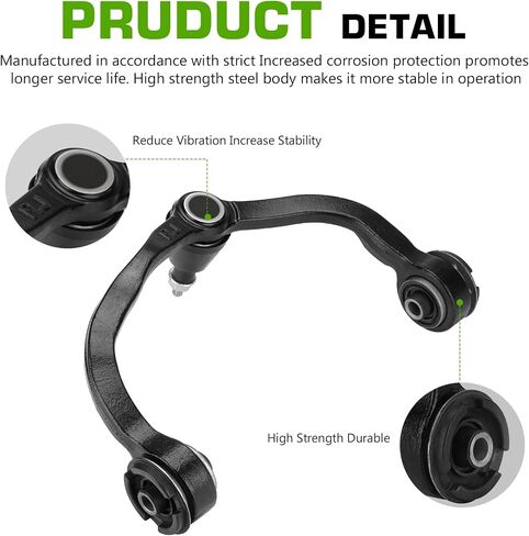 Front Upper Control Arm with Ball Joint Fit for 2003 2004 Ford Expedition Lincoln Navigator K80712 K80713-2pcs in Saudi Arabia