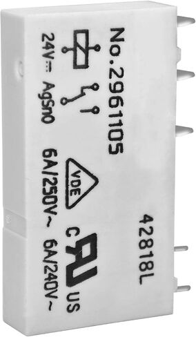مرحل متعدد الاستخدامات 24V 6A 5-Pin رقم 2961105 - لوحة كمبيوتر آمنة وموثوقة أو حل مثبت على اللوحة in Saudi Arabia
