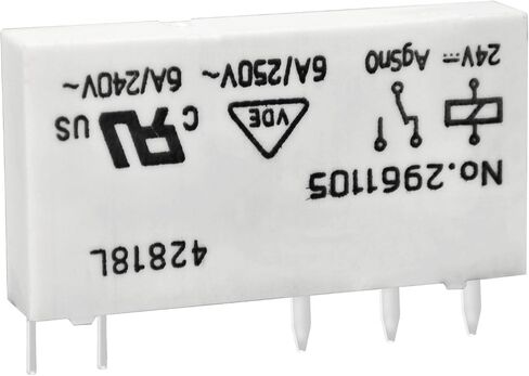 مرحل متعدد الاستخدامات 24V 6A 5-Pin رقم 2961105 - لوحة كمبيوتر آمنة وموثوقة أو حل مثبت على اللوحة in Saudi Arabia