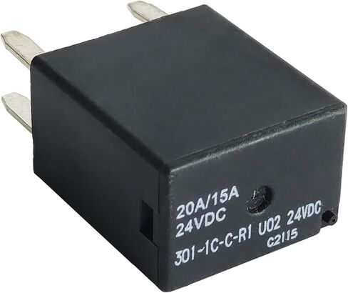 301-1C-C-R1 U02 24VDC Mini ISO مرحل السيارات مع جهات اتصال SPDT، وقدرة تحويل 35 أمبير، وتصميم Micro 280 - مرحل طاقة مكون من 5 دبابيس in Kuwait