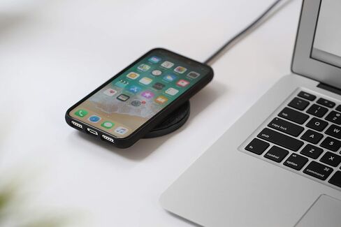 Native Union Drop Marquetry-High Speed Wireless Charger[Qi Certified] 10W Fast Wireless Charging Pad-Crafted with Genuine Italian Leather Compatible with iPhone12 /12Pro /12Pro Max /12mini (Rose) in Saudi Arabia