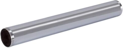 EZ-FLO 1-1/2 Inch x 12 Inch Heavy-Duty Threaded Tube, 17 Gauge, Chrome, 35113 in Saudi Arabia