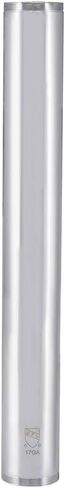 EZ-FLO 1-1/2 Inch x 12 Inch Heavy-Duty Threaded Tube, 17 Gauge, Chrome, 35113 in Saudi Arabia