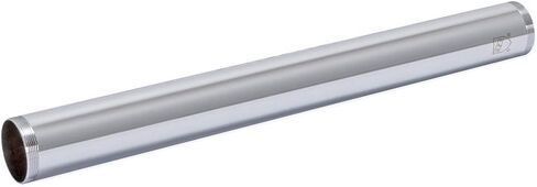 EZ-FLO 1-1/2 Inch x 12 Inch Heavy-Duty Threaded Tube, 17 Gauge, Chrome, 35113 in Saudi Arabia