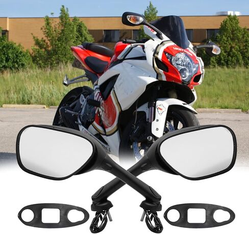 دراجة نارية مرآة الرؤية الخلفية Led بدوره إشارات استبدال لسوزوكي GSXR1000 2005-2015 GSXR600/750 2006-2015 (1 زوج) in Kuwait