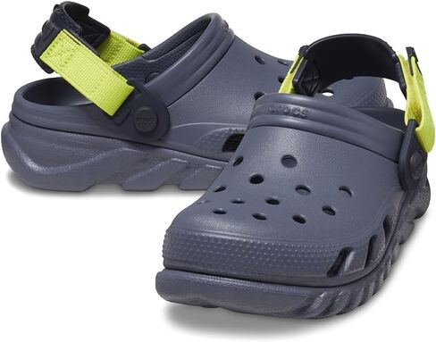 Crocs Unisex-Child Duet Max Ii Clog, Storm, 1 Little Kid in Saudi Arabia
