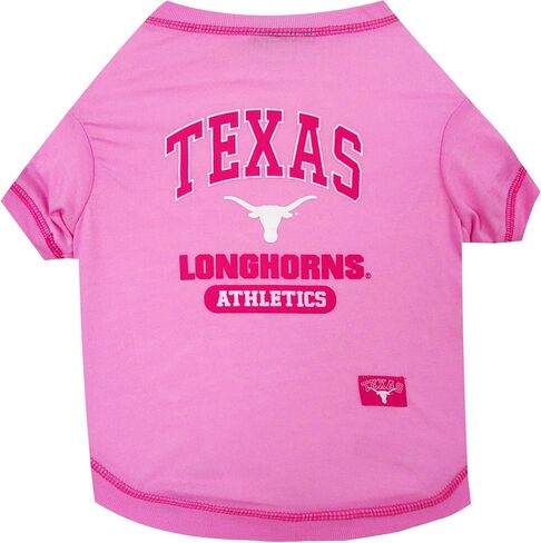 Pets First NCAA LSU Tigers Pet Pink T-Shirt, Medium. - Dog Pink Outfit. in Saudi Arabia