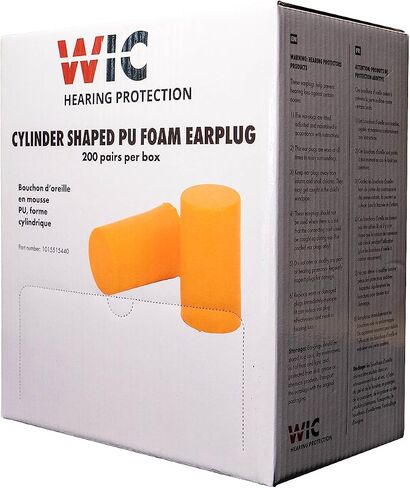 تعظيم سلامتك: سدادات أذن Minco Wholesale & Supply Orange NRR 32 ديسيبل غير سلكية للاستعمال مرة واحدة - حماية الأذن - زوج من 200، 400/علبة in Saudi Arabia