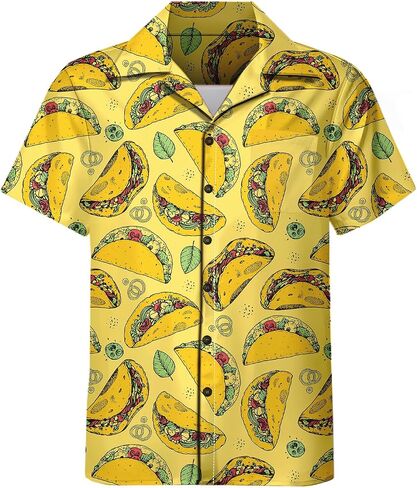 Men's 2 Piece Tracksuit funny hawaiian shirts for men Button Down Shirt Shorts rave Outfits With Bucket Hats in Saudi Arabia