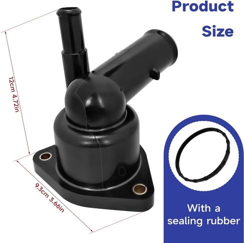 902-5138 مجموعة مبيت منظم الحرارة المتوافقة مع Lexus CT200H 2011-2017، Toyota Corolla 2020-2022، Toyota Prius 2010-2022 4 Cyl 1.8L، استبدال 1603137010 in Kuwait