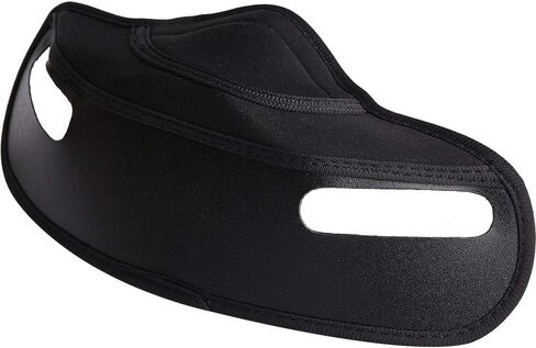 ILM التنفس الحرس الأنف درع لنموذج-129 دراجة نارية الثلوج خوذة دراجة نارية كامل الوجه (أسود) in Kuwait