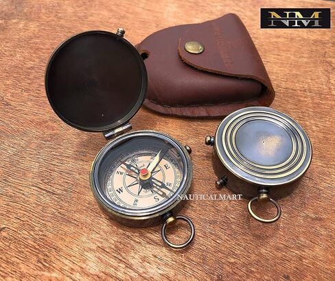 Engraved Brass Compass Gift to My Son/to My Daughter Be Strong Our Son/Our Daughter Nautical Gift A Perfect and Unique Gift with Leather Case (to My Daughter) in Saudi Arabia