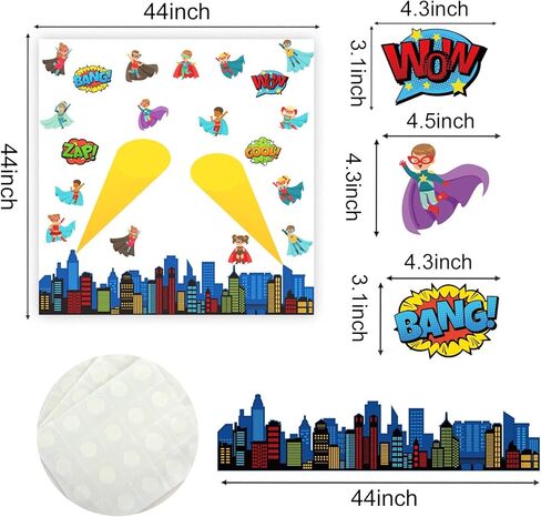 Super Theme Hero Classroom Decor Super Theme Hero Classroom Bulletin Board Decorations Super Theme Hero Sayings School Bulletin Board Set Hero Theme Cutouts Decor in Saudi Arabia
