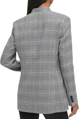 Calvin Klein Women's Plaid One Button Jacket in Saudi Arabia