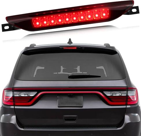 High Mount Stop LED Third Brake Light Fit For 2011-2017 Dodge Durango Jeep Grand Cherokee Dodge Caliber Jeep Compass(Red) in Saudi Arabia