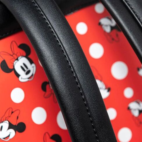 Loungefly Women's Disney Minnie Mouse Polka Dot Red Backpack in Saudi Arabia