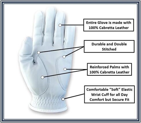 Shocker Golf Gloves Magnetic Ball Marker Nice Premium Cabretta Leather Durable Grip Funny Gag Gift Shot Men's Adult Shoker Ghost in Saudi Arabia