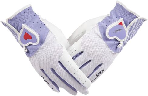 Ladies Women's Washable Golf Gloves Both Hands,Non-Slip Golf Gloves Elastic Fabric Breathable,Left Right Handed rain hot Golf Accessories in Saudi Arabia