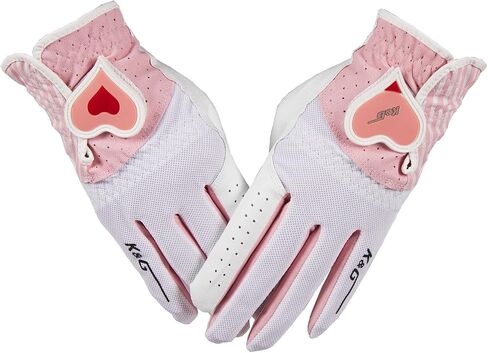 Ladies Women's Washable Golf Gloves Both Hands,Non-Slip Golf Gloves Elastic Fabric Breathable,Left Right Handed rain hot Golf Accessories in Saudi Arabia