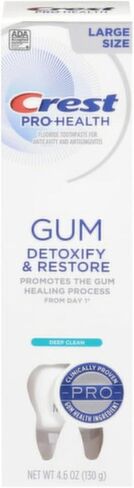 Crest Pro-Health Gum Detoxify Deep Clean Toothpaste 4.8 oz - Anticavity, Antibacterial Flouride Toothpaste, Clinically Proven, Gum and Enamel Protection, Plaque Control in Saudi Arabia