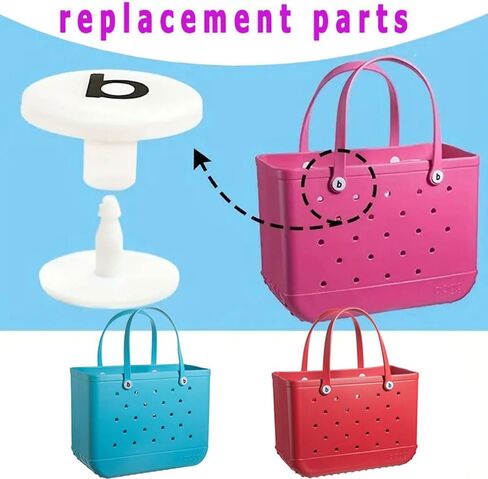 Letter Charms for Bogg Bag, Alphabet Accessories Charms Compatible with Bogg Bag Original All Models, Decorative Letters for Beach Bag Tote Bag in Saudi Arabia