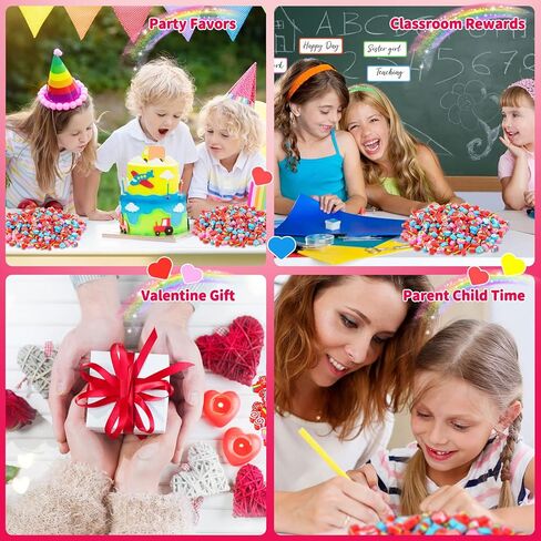 500 Pieces Mini Heart-Shaped erasers for Valentine's Day Gift erasers, Valentine's Day Gift erasers, Novelty Awards, School prizes, Mini erasers for Party Gift Bags Candy Bags classrooms in Saudi Arabia