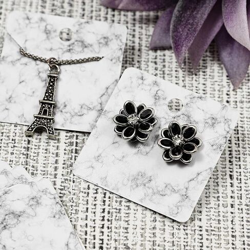 Jewelry Display Cards in Marble Design (2 x 2 Inches, 300-Pack) in Saudi Arabia