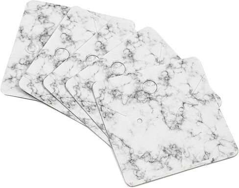Jewelry Display Cards in Marble Design (2 x 2 Inches, 300-Pack) in Saudi Arabia