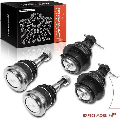 A-Premium Set of 4, Front Upper & Lower Ball Joints Kit, Compatible with Ford Explorer 2002-2005, Mercury Mountaineer 2002-2005 in Saudi Arabia