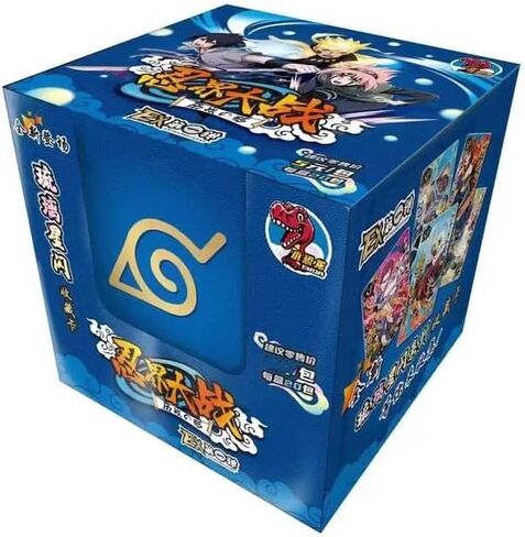 صندوق معزز لبطاقات NarutoNinja Elite EX المحدود، بطاقة اللعب/التداول الرسمية CCG TCG القابلة للتجميع من المستوى 5 (صندوق استثنائي - 20 حزمة | 5 بطاقات في كل حزمة) in Kuwait