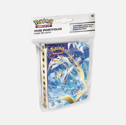 Pokemon TCG: Sword & Shield Mini Portfolio + 1 Silver Tempest Booster Pack in Saudi Arabia