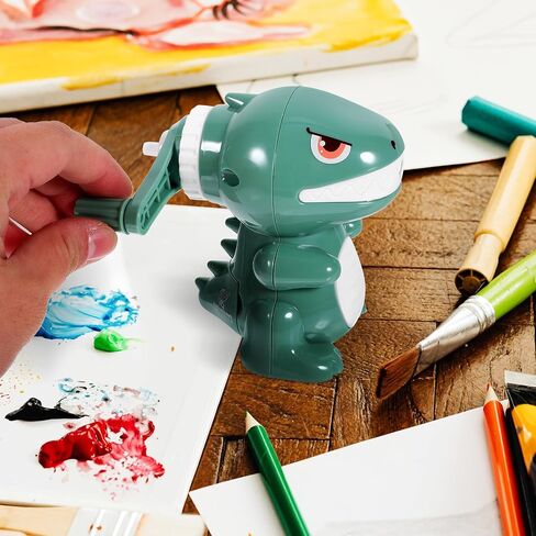Tofficu Dinosaur Sharpener Manual Pencil Sharpener Kids Pencil Sharpener Cute Pencil Sharpener Pencils Sharpener for Girl Sharpener Electric Bright Color Sharpeners Child Gift Boy Plastic in Saudi Arabia