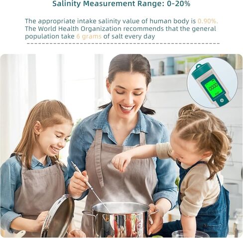 مقياس الرقم الهيدروجيني، مقياس NIRIAHO TDS 8 في 1، جهاز اختبار pH PPM متر EC متر اختبار الملح ORP H2 اختبار درجة الحرارة نطاق رقمي مع 0-14، 0.001 دقة عالية، مثالي للمياه/حمام السباحة/حوض السمك/النبيذ (8 في 1) مقياس الرقم الهيدروجيني) in Kuwait