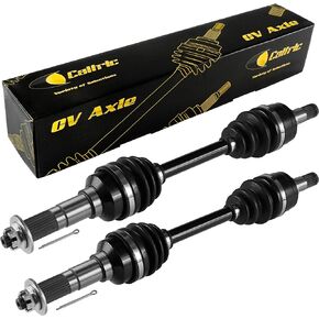 Caltric Front Left and Right Cv Joint Axles Compatible with Yamaha Kodiak 400 Yfm400Fw 4Wd 1993-1998