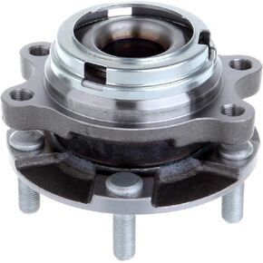 SCITOO 513335 Wheel Bearing and Hub Assembly Front Right fits for Infiniti EX35 FX50 G37 M45 AWD 5 Lugs w/ABS Hub Bearing Kit