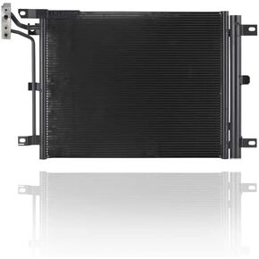 A-C Condenser - Pacific Best Inc. 30132 Compatible/Replacement for '18-22 Jeep Wrangler, 18-22 Gladiator - With Receiver & Dryer, Parallel Flow - 68314789AC