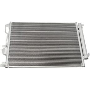 TRQ A/C Condenser Assembly Direct Fit for 2017-2018 Kia Sportage 2.0L Turbo FWD Hyundai 2016-2018 Tucson 1.6L Turbo New